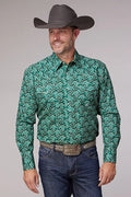Roper 2018 Paisley (Jade) - Men's Western Shirt
