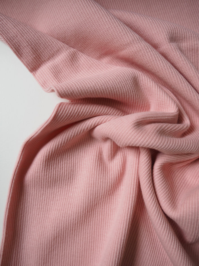 Rose Quartz Cotton Ribbing