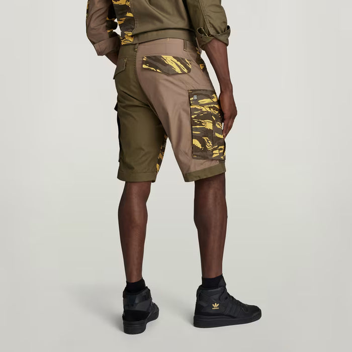 Rovic Mix Zip Relaxed Shorts