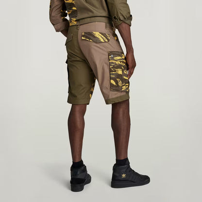 Rovic Mix Zip Relaxed Shorts