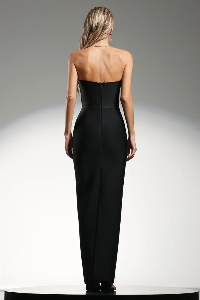 Sailor Embellished Strapless Maxi Dress