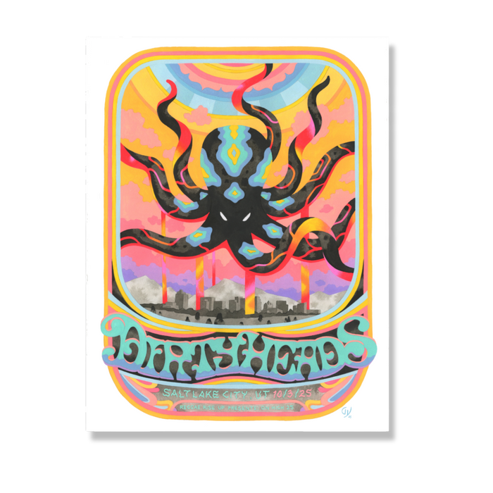 Salt Lake City, UT 10/3/25 Poster by Graham Yarrington