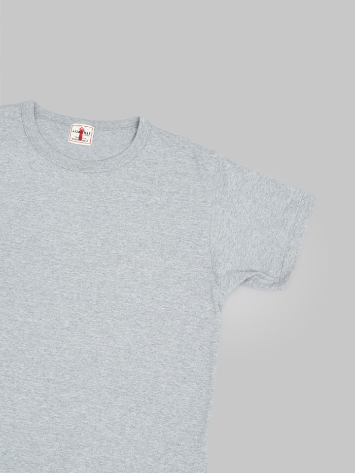samurai jeans crew tubular grey tshirt 2 pack  sleeve