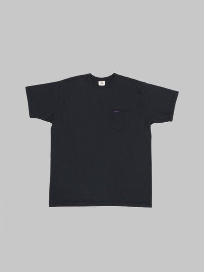 samurai jeans heavyweight pocket plain black front