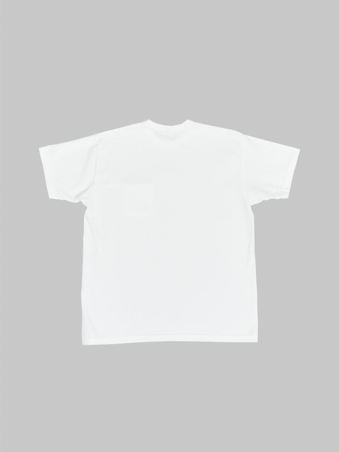 samurai jeans heavyweight pocket plain white back
