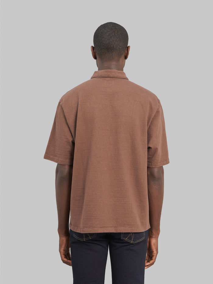 samurai jeans japanese cotton polo kuri dark back fit