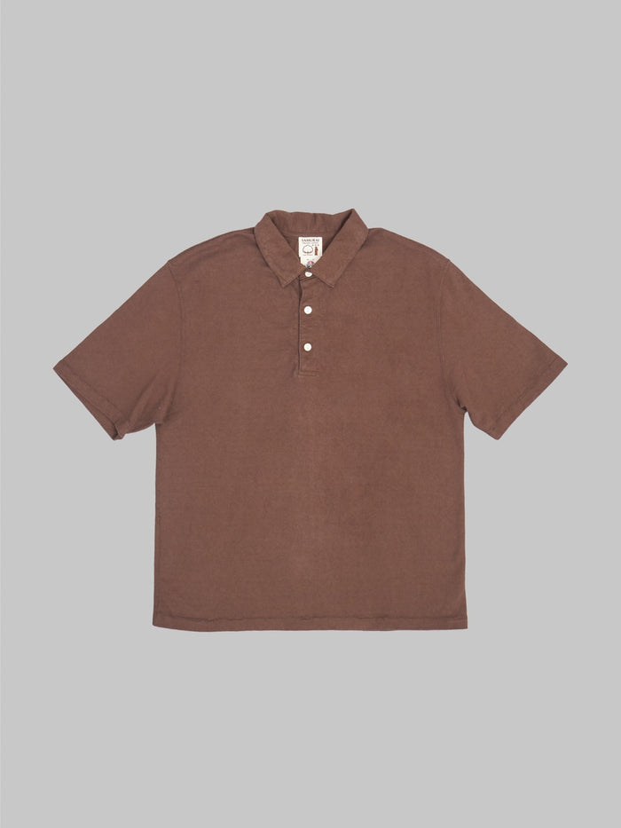 samurai jeans japanese cotton polo kuri dark front