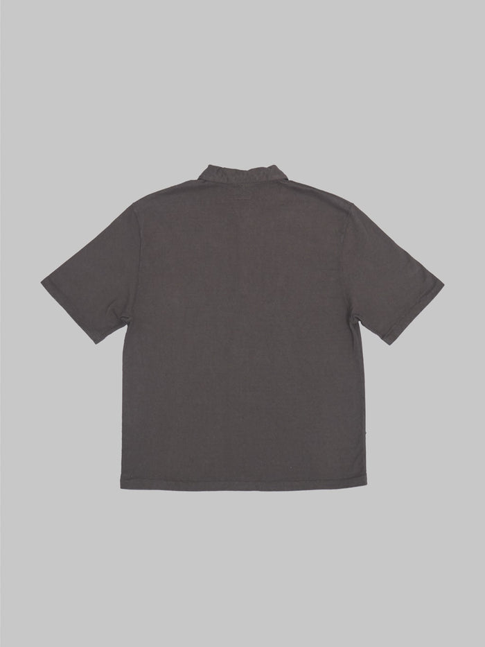 samurai jeans japanese cotton polo kuromame back