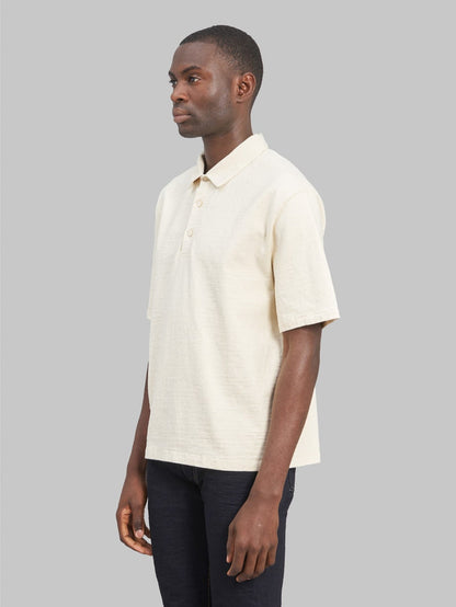 samurai jeans japanese cotton polo natural side fit