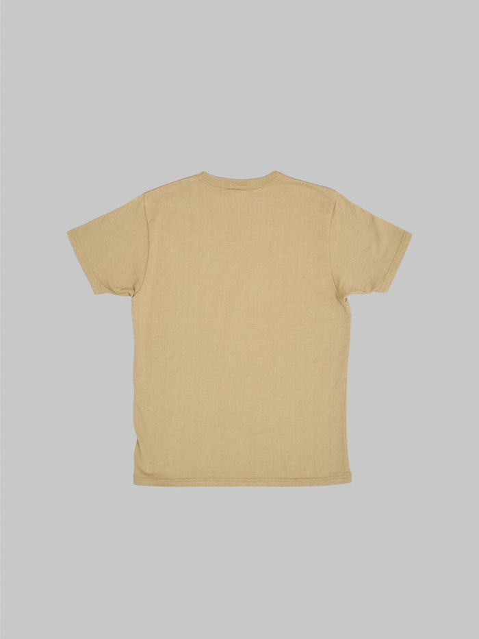 samurai jeans rim inlay loopwheel tshirt olive slim back