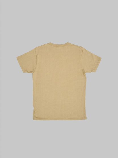 samurai jeans rim inlay loopwheel tshirt olive slim back