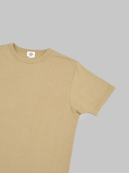 samurai jeans rim inlay loopwheel tshirt olive slim sleeve