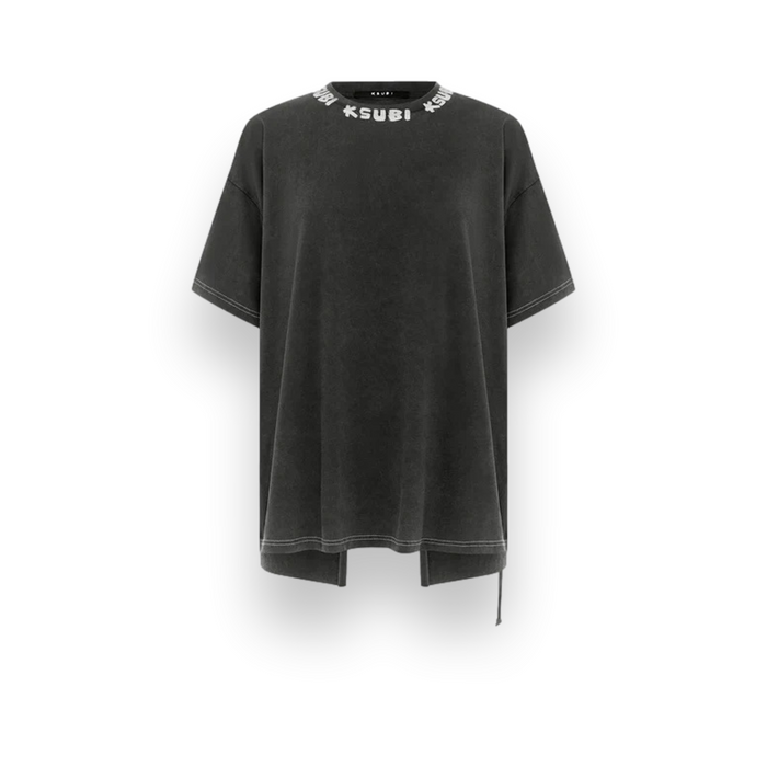 Scrawl Oh G Ss Tee Sliced Iron