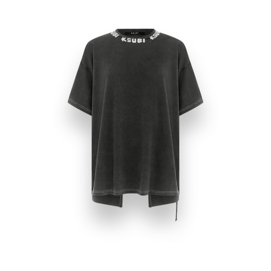 Scrawl Oh G Ss Tee Sliced Iron