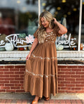 Sepia Maxi Dress