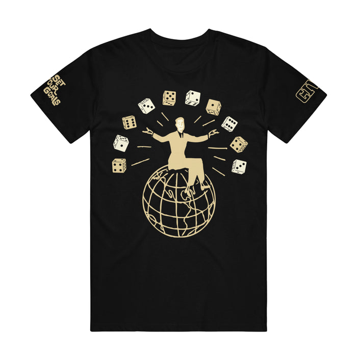 CIV Set Your Goals Dice Black T-Shirt