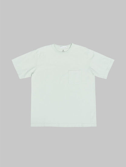 seuvas cotton crew neck tshirt matcha  front