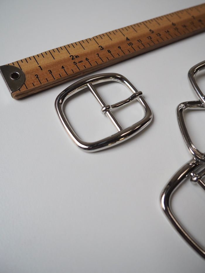 Silver Large Buckle 6cm