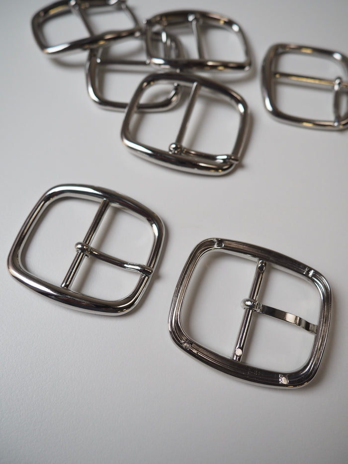 Silver Large Buckle 6cm