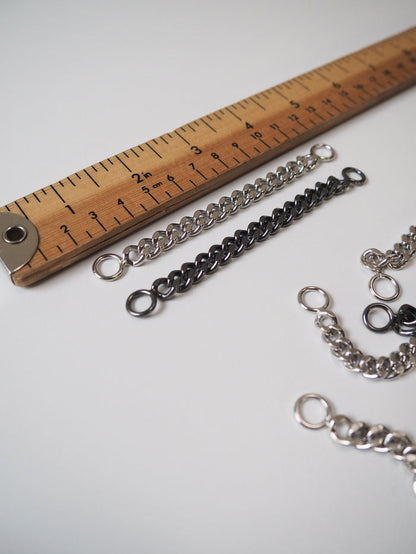 Silver Metal Coat Hanger Chain 11.5cm