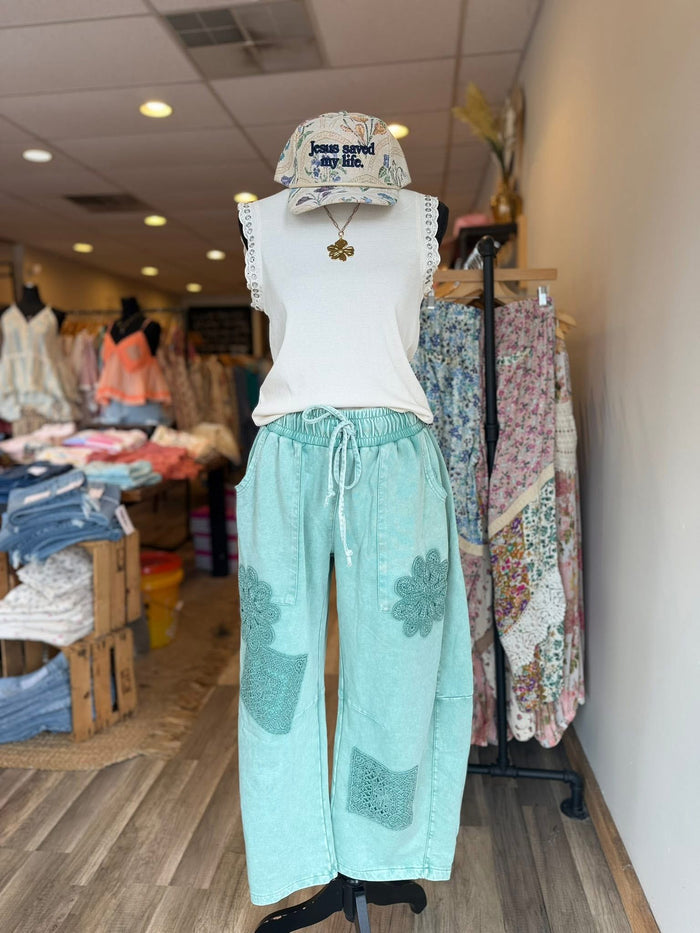 Soft Sage Pants