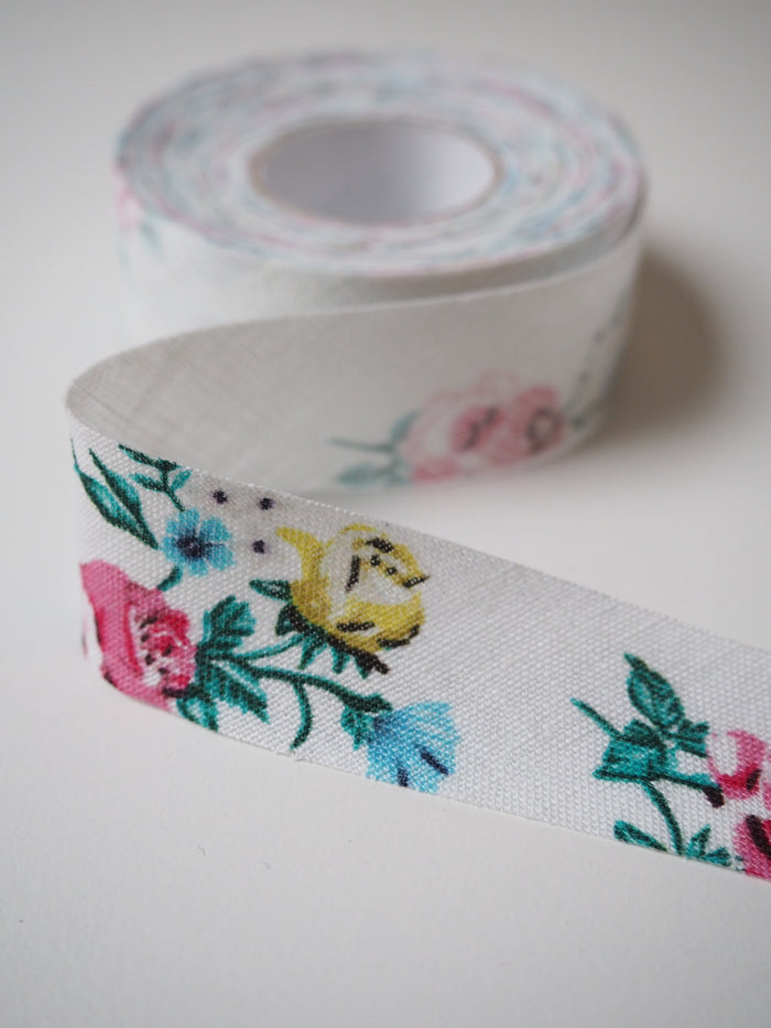 Spring Floral Cotton Bias Tape