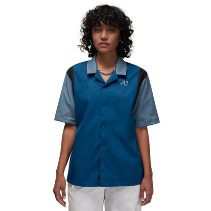 Ss Button-Up Shirt Top