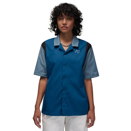 Ss Button-Up Shirt Top