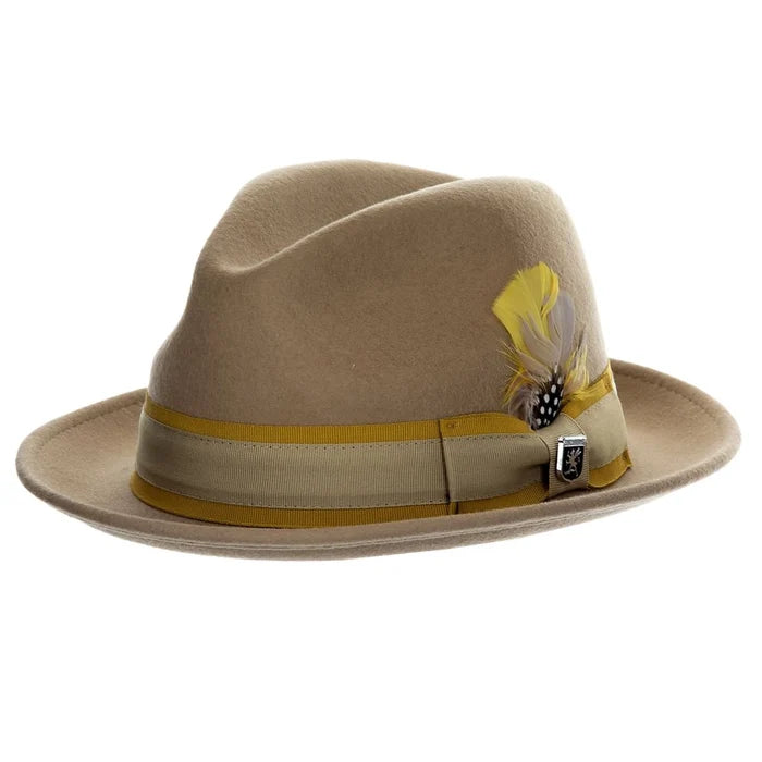 Stacy Adams Macon - Wool Fedora Hat