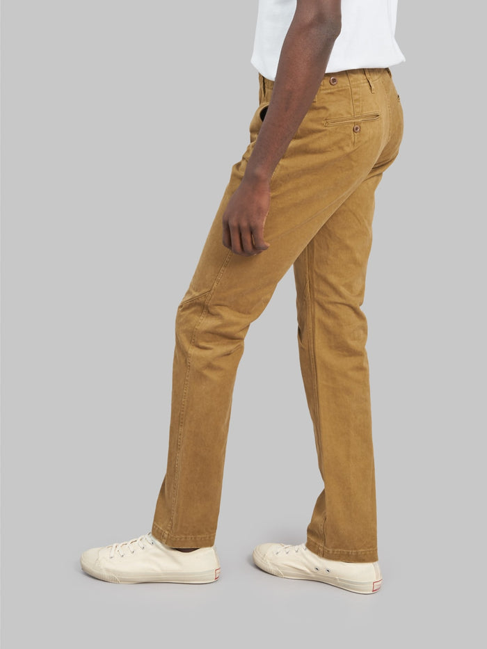stevenson overall colts chinos v2 khaki relaxed tapered style