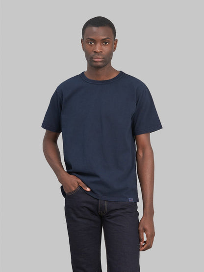 studio dartisan 8136b usa cotton tshirt dark indigo fit