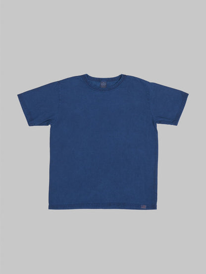 studio dartisan 8136b usa cotton tshirt light indigo front
