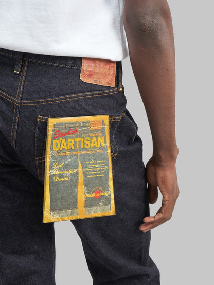 studio dartisan sd 101xx slim straight selvedge jeans pocket
