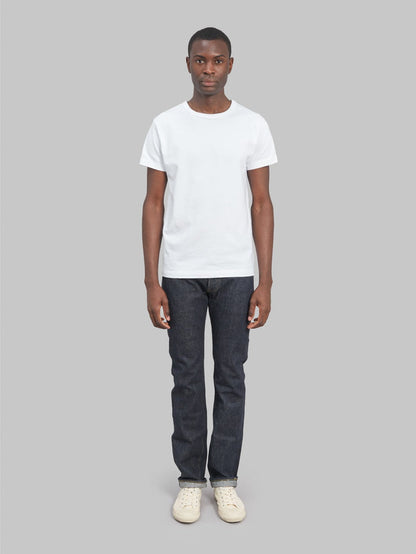 sugar cane 2014 slim tapered selvedge denim jeans front look