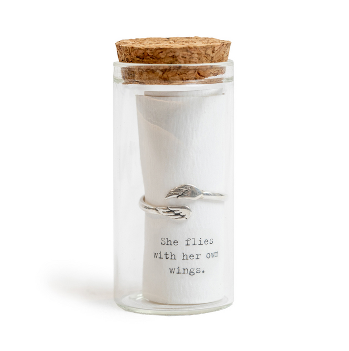 Sugarboo & Co. Message in a Bottle Ring