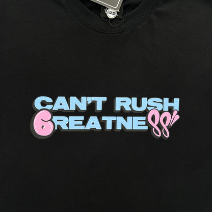 Syna World x 6PM Can't Rush Greatness Tee Black
