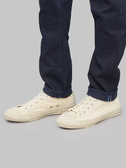 tanuki idht indigo x indigo 15oz high tapered selvedge jeans selvedge