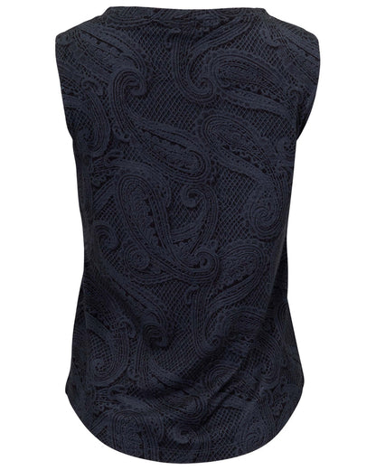 TARA CROCHET CAVIAR WOMENS MUSCLE TANK