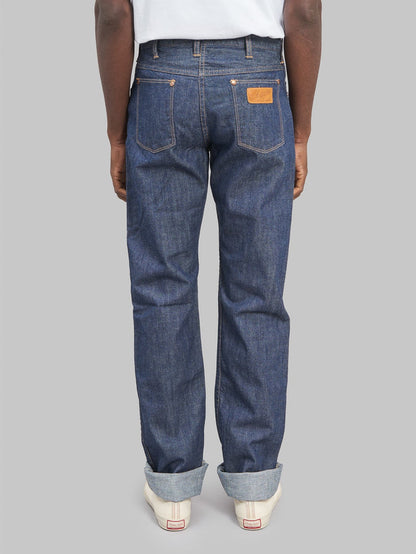 TCB Working Cat Hero Regular Straight Jeans back look
