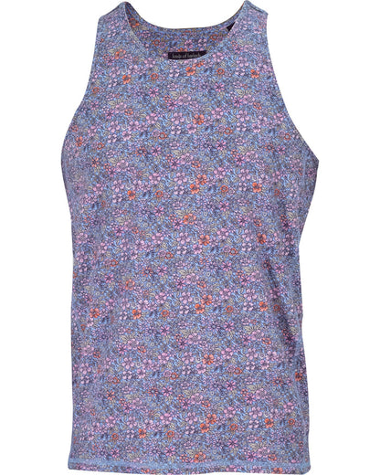 TEDFORD FLOWER FIELD TANK - SHADOW PINK
