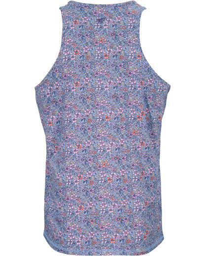 TEDFORD FLOWER FIELD TANK - SHADOW PINK