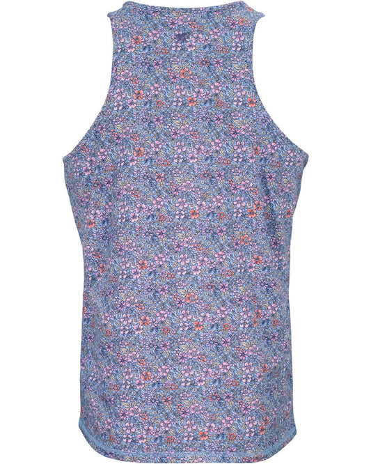 TEDFORD FLOWER FIELD TANK - SHADOW PINK