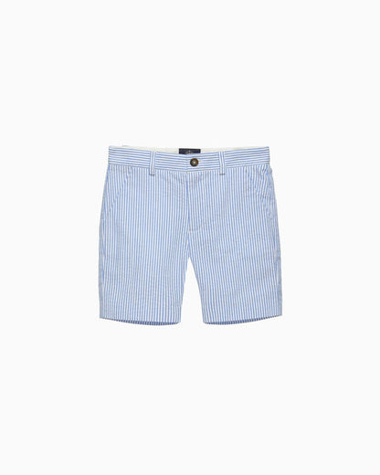 Trotters Heritage Shorts Theo Tailored Shorts in Blue Stripe