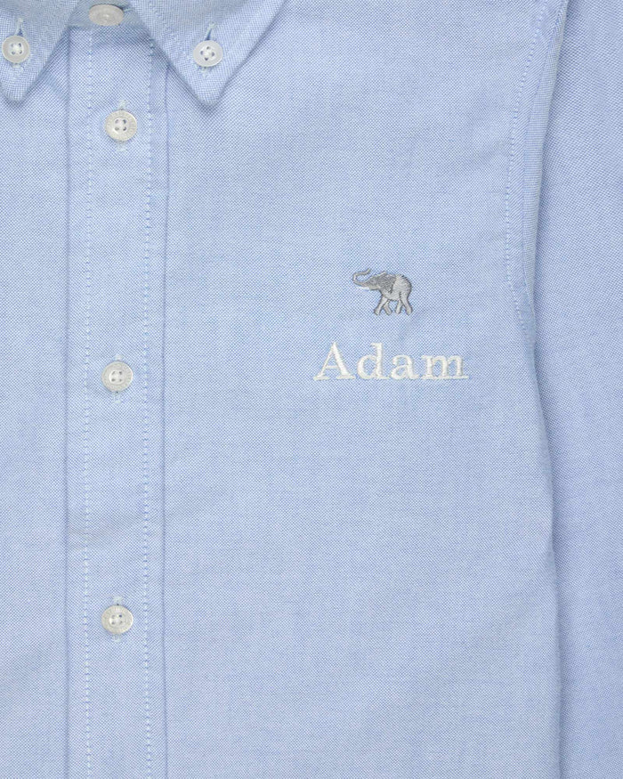Chelsea Clothing Company Shirt Thomas Shirt in Oxford Blue