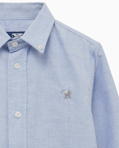 Chelsea Clothing Company Shirt Thomas Shirt in Oxford Blue