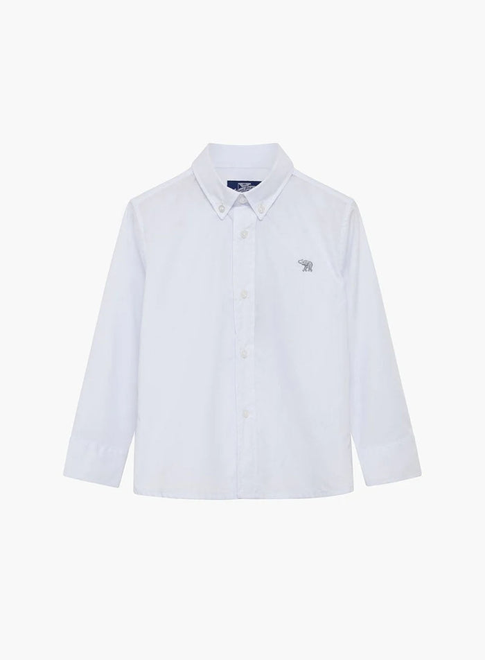 Thomas Brown Shirt Thomas Shirt in White