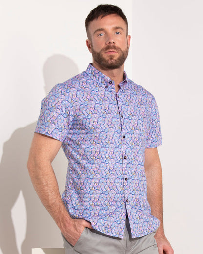 Tim Harlequin Stars Pink