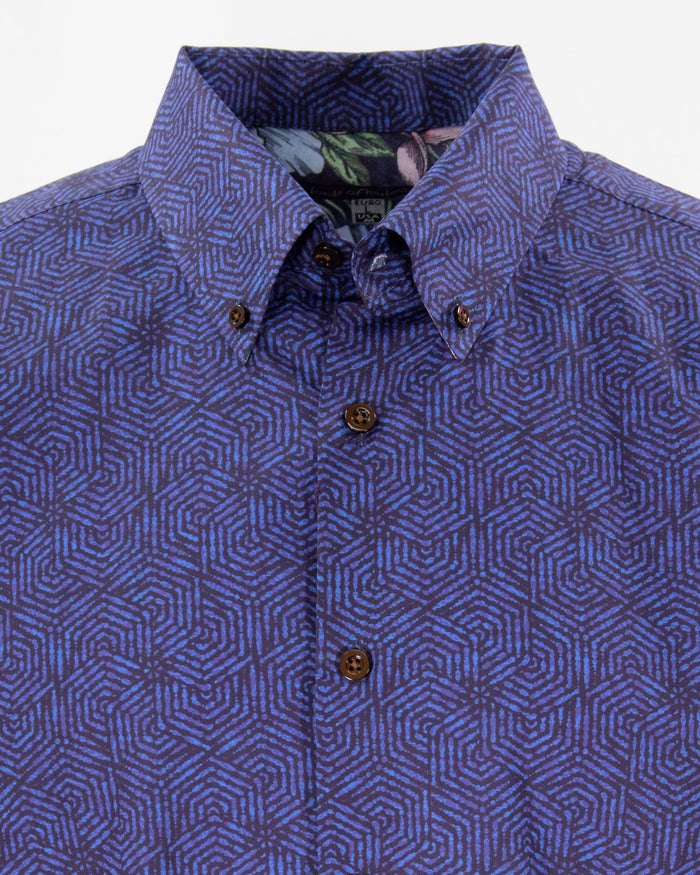 TIM HEXAGONS NAVY