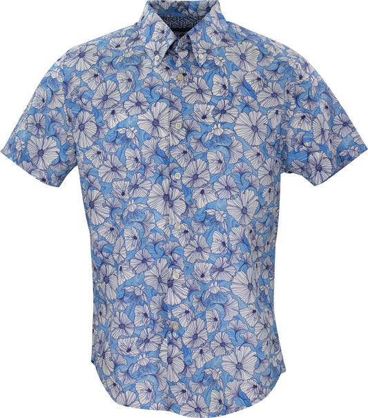 TIM MARBLE FLORAL BLUE