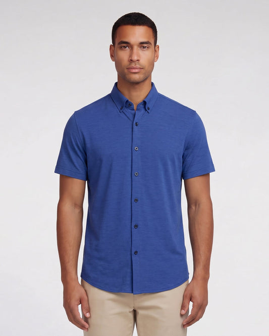 TOBIAS MERINO SHIRT - SKIPPER